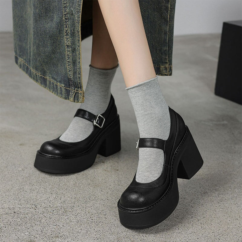 Alaia - Platform Mary Jane Shoes