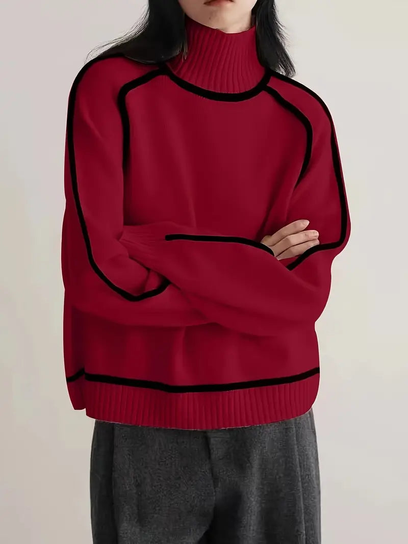 Donna - Elegant Turtleneck Sweater