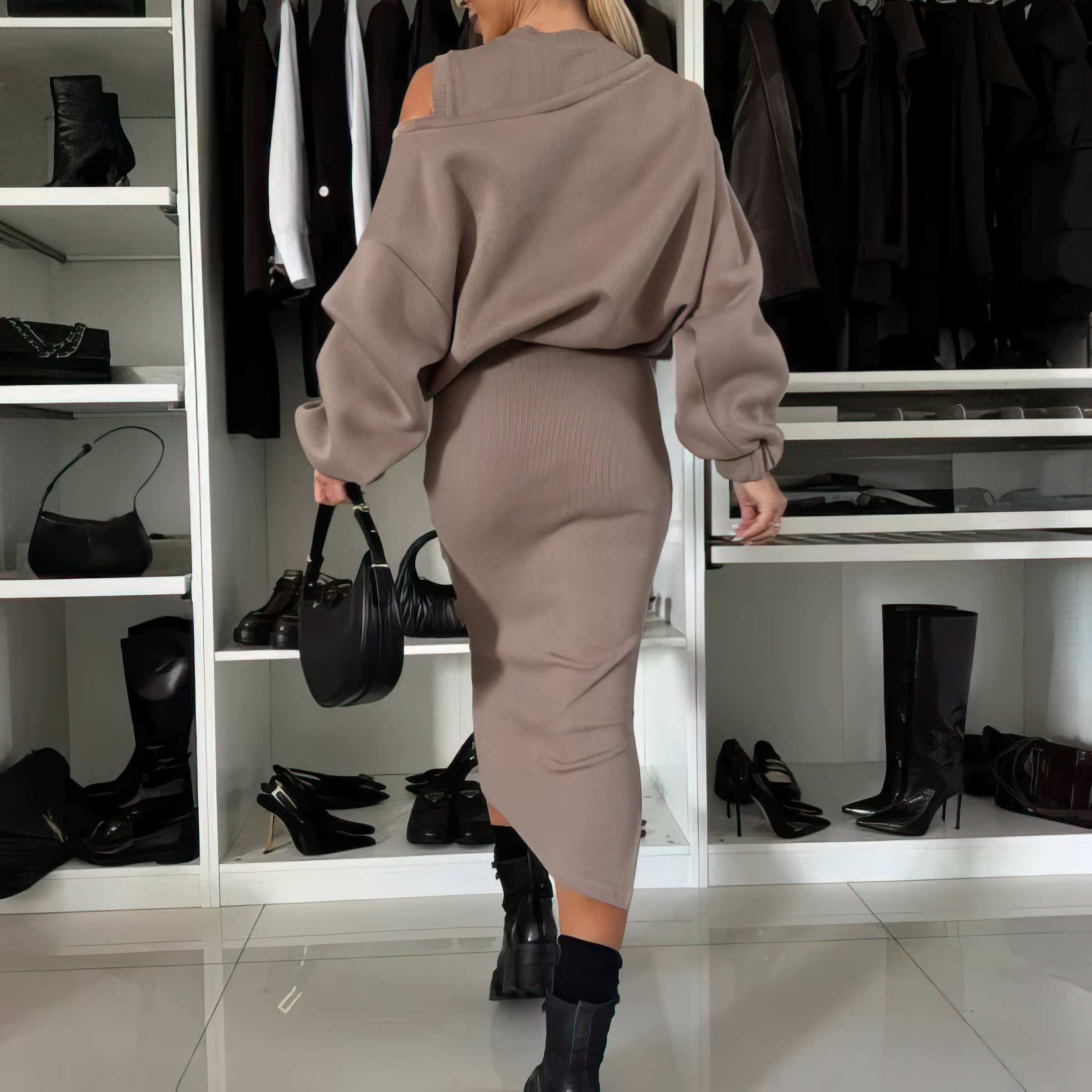 Leah - Minimalist Style Co-ord Set