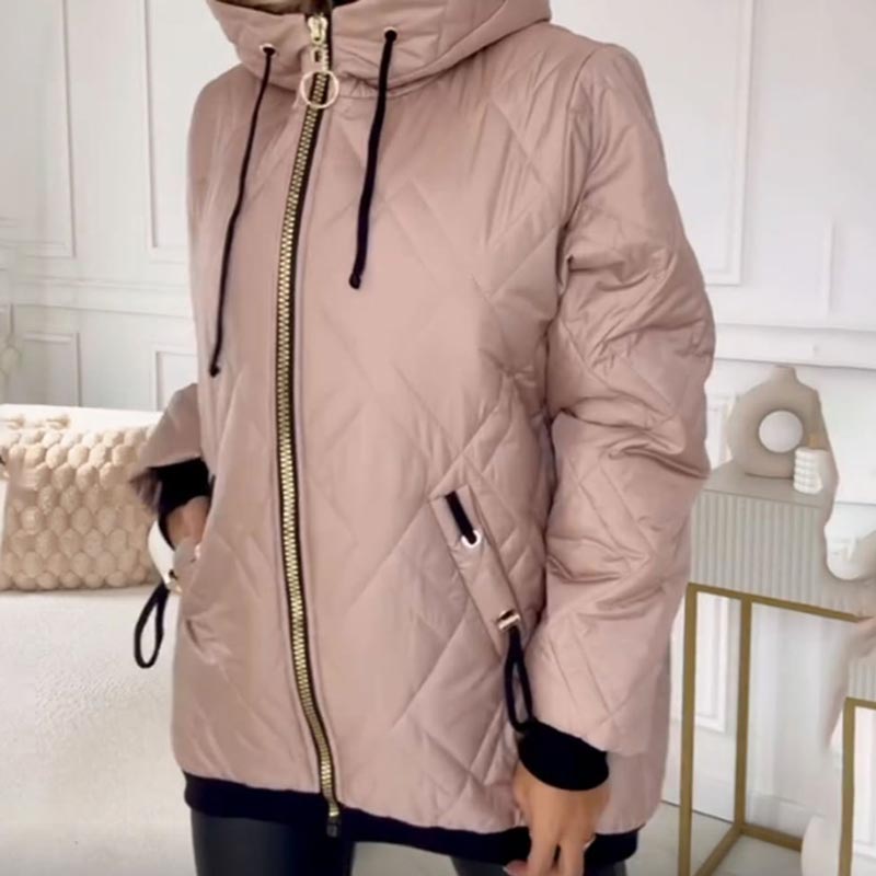 Isadora - Elegant Quilted Winter Jacket