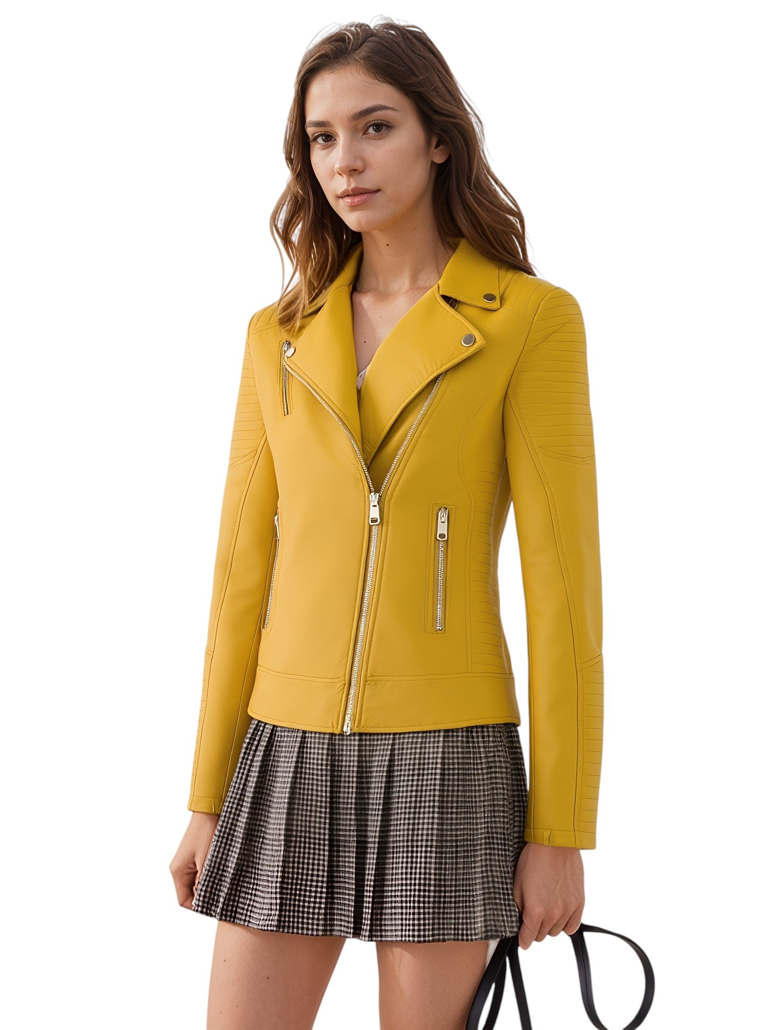 Margaux - Chic Modern Moto Jacket